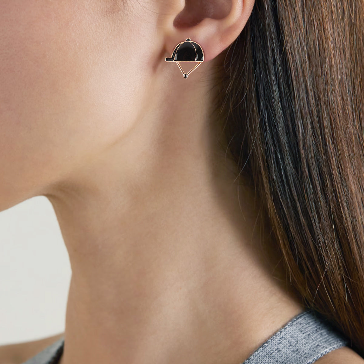 Sports Stud Earrings for Women - Equestrian Assorted Set