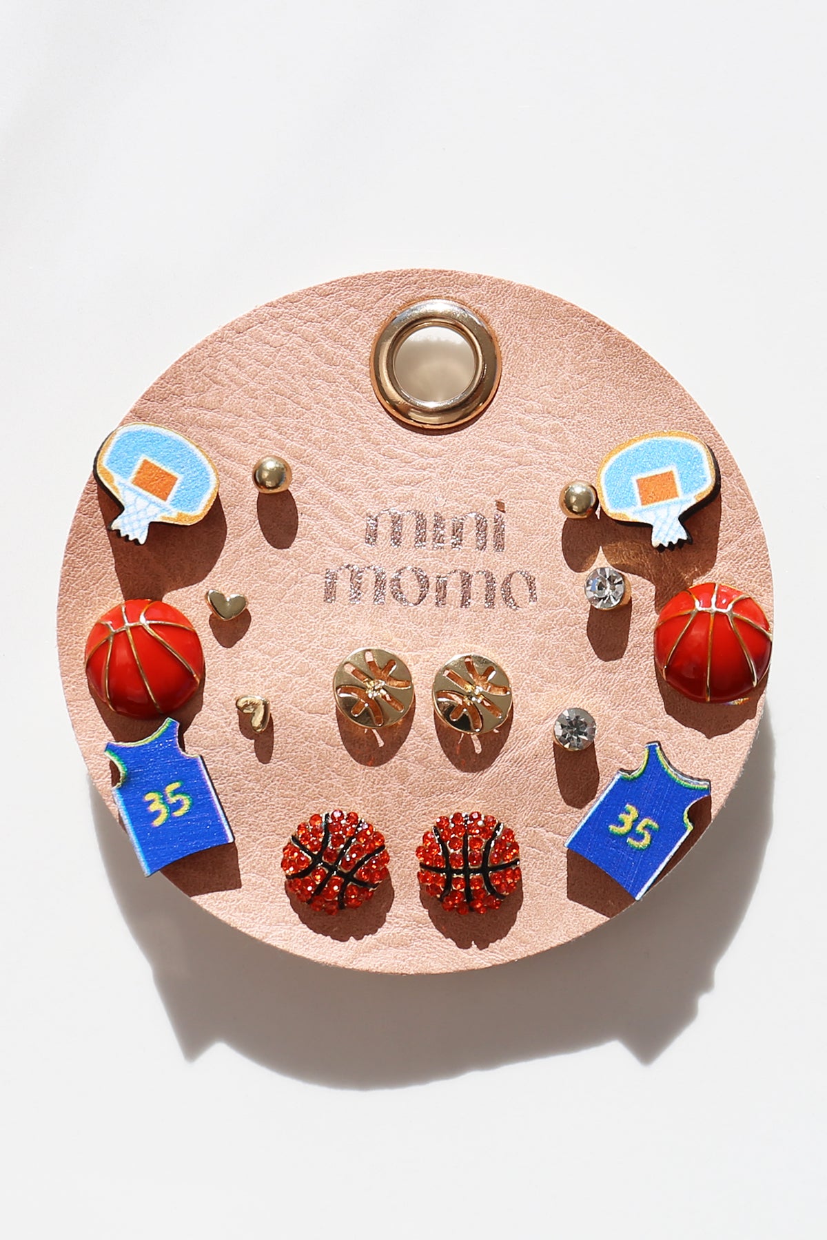 Sports Earring Multi Set - Basketball