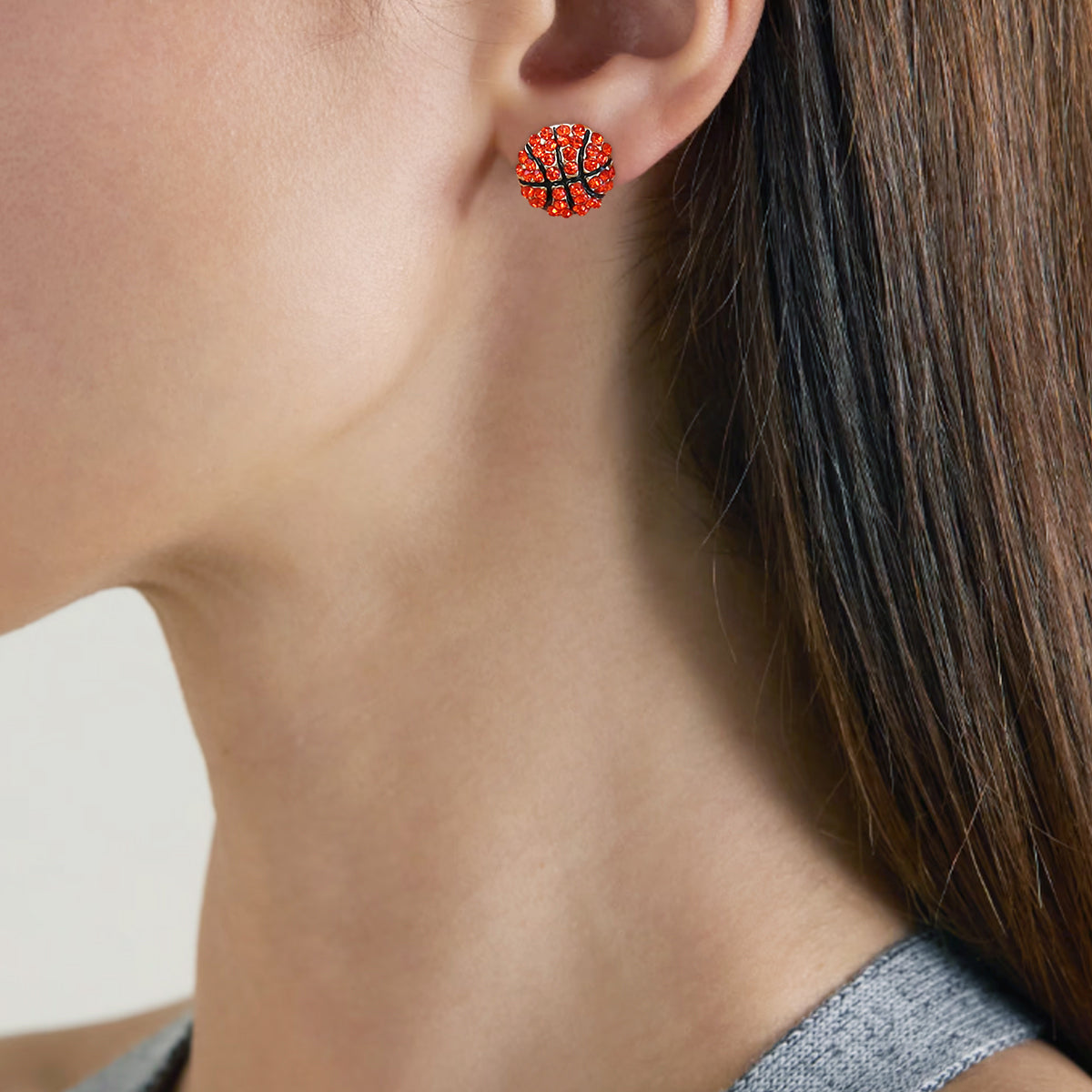 Sports Earring Multi Set - Basketball