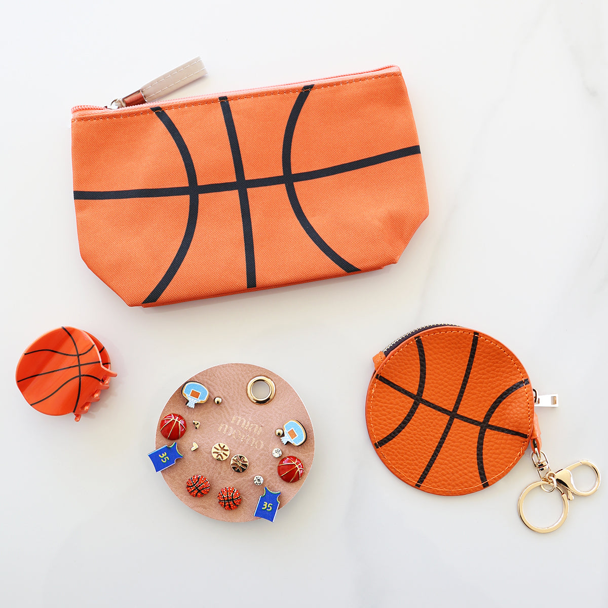 Sports Hair Clip - Basketball