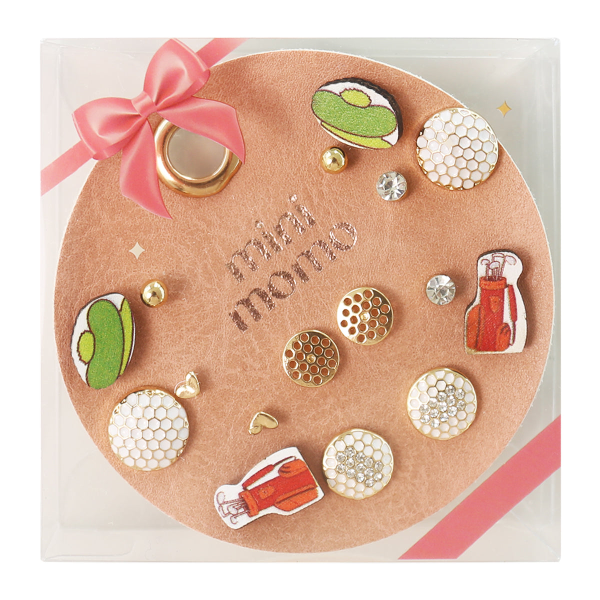 Sports Earring Multi Set - Golf