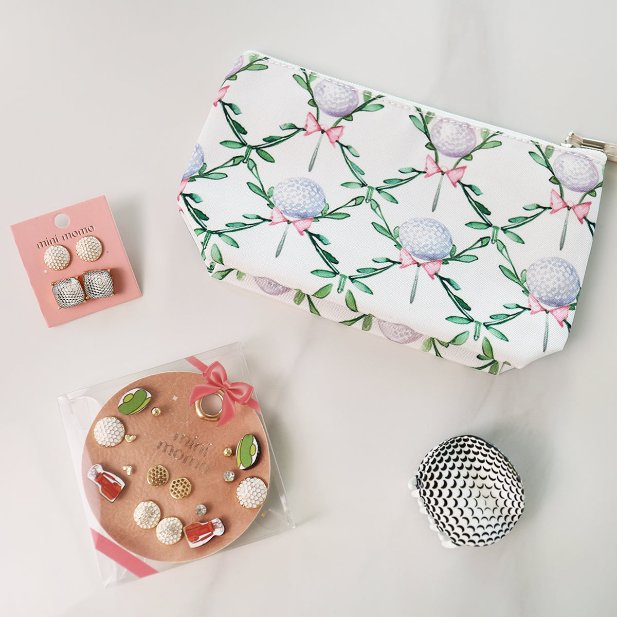 Small Makeup Pouch - Golf