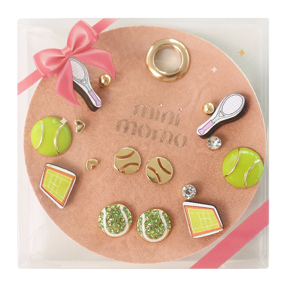 Sports Earring Multi Set - Tennis