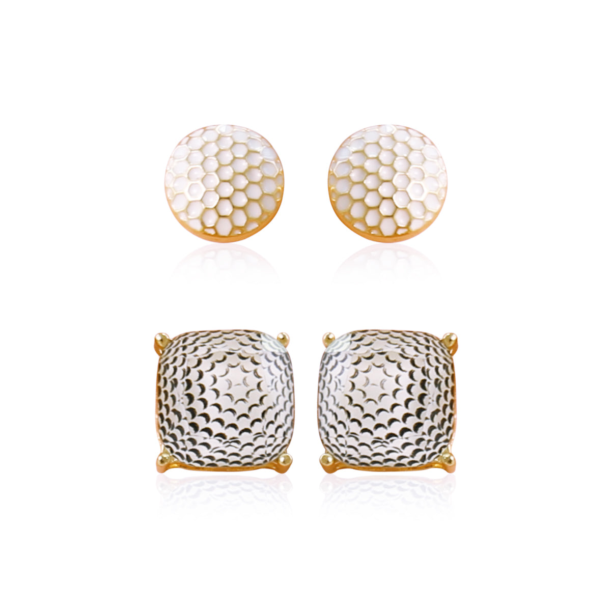 Sports Earring Duo Set - Golf