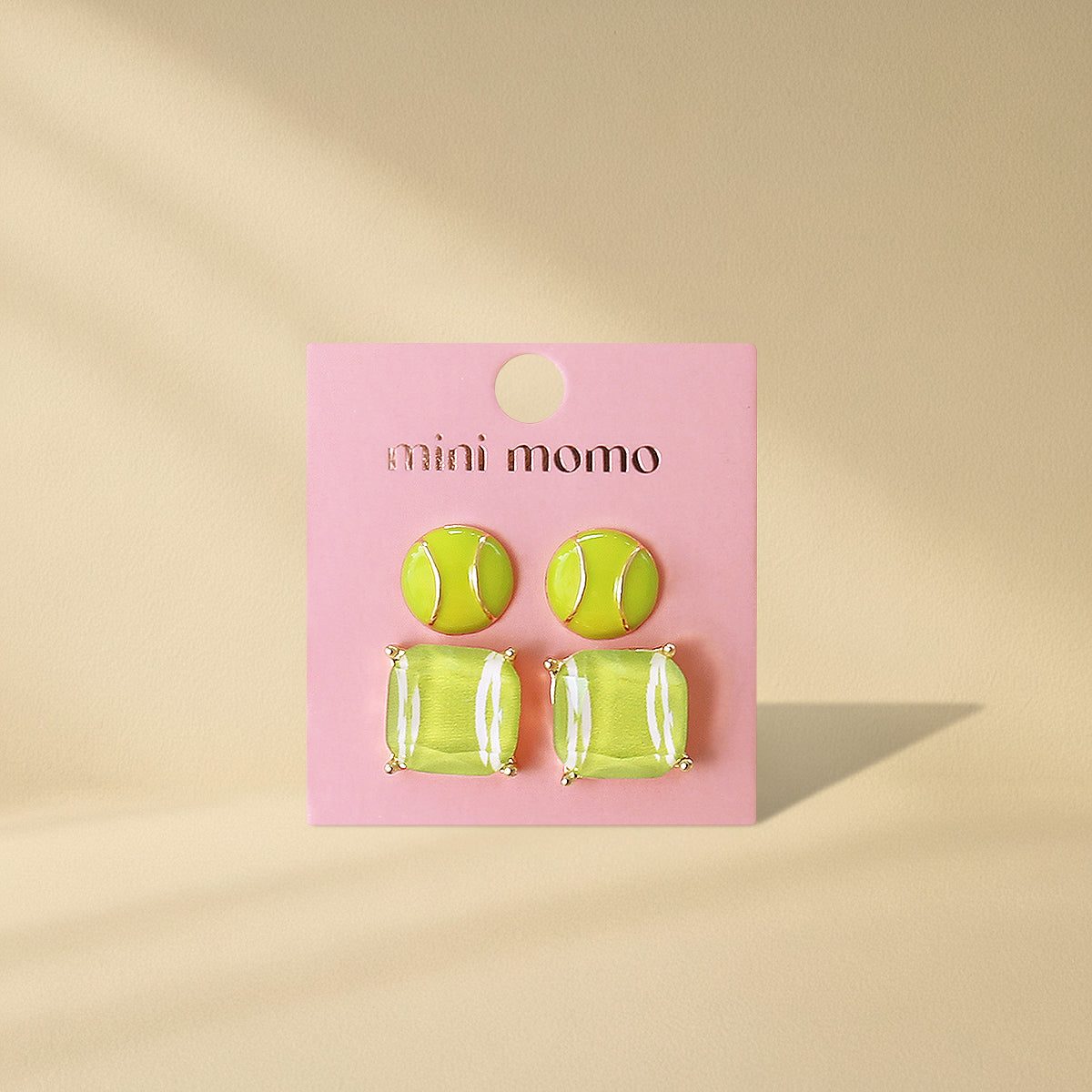 Sports Earring Duo Set - Tennis