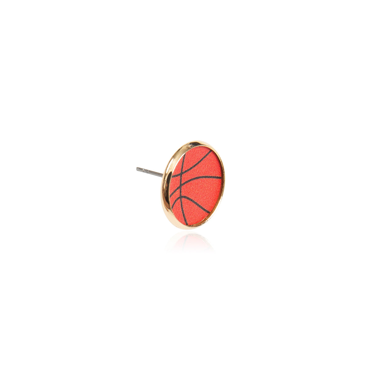 Sports Stud Earrings for Women - Basketball Assorted Set