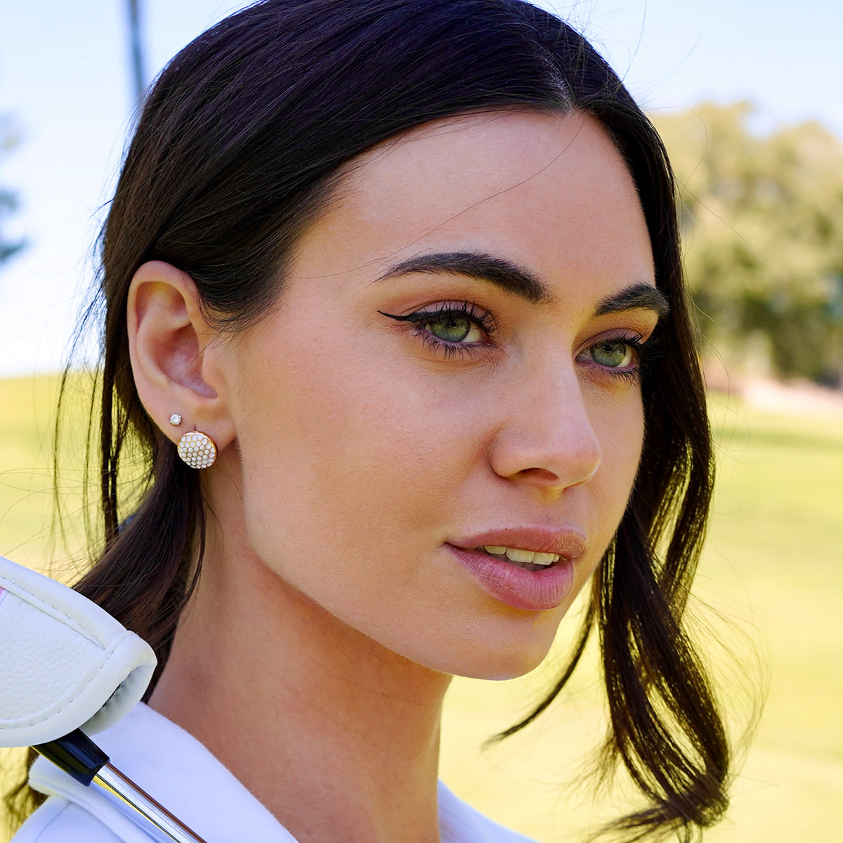 Sports Stud Earrings for Women - Golf Assorted Set