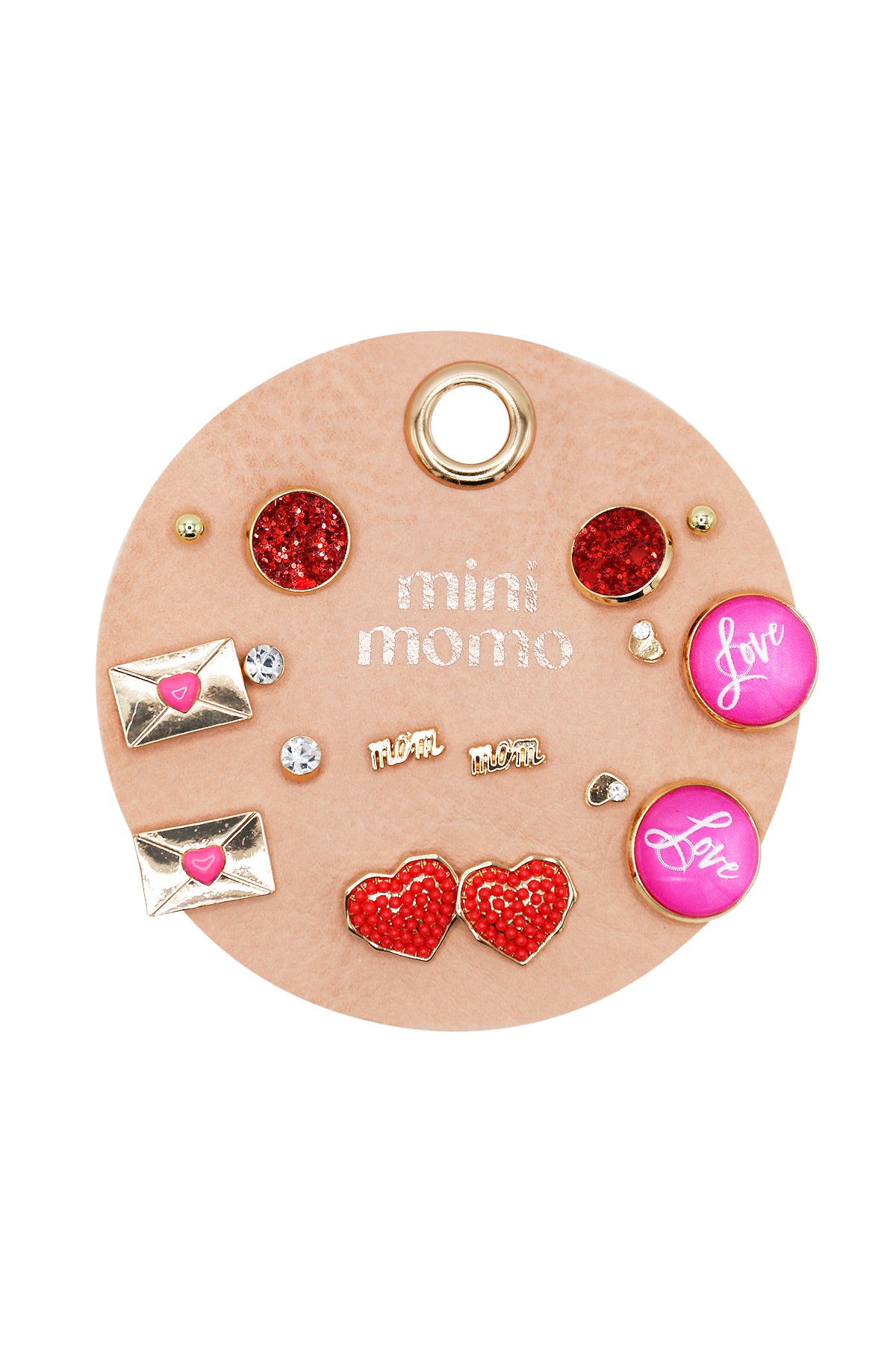 Love Stud Earrings for Women - Mother's Day Assorted Set
