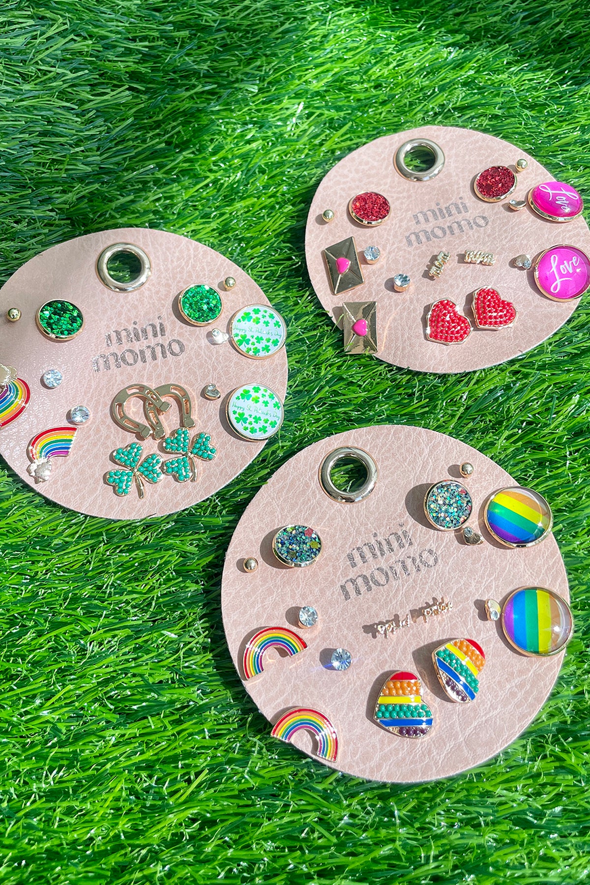 Lucky Stud Earrings for Women - St. Patrick's Assorted Set