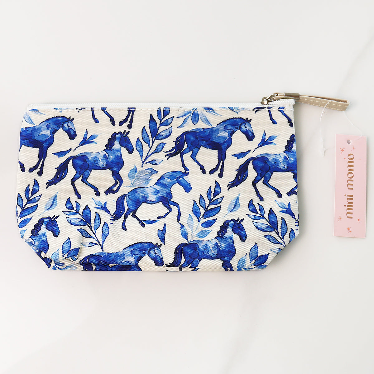 Small Makeup Pouch - Equestrian