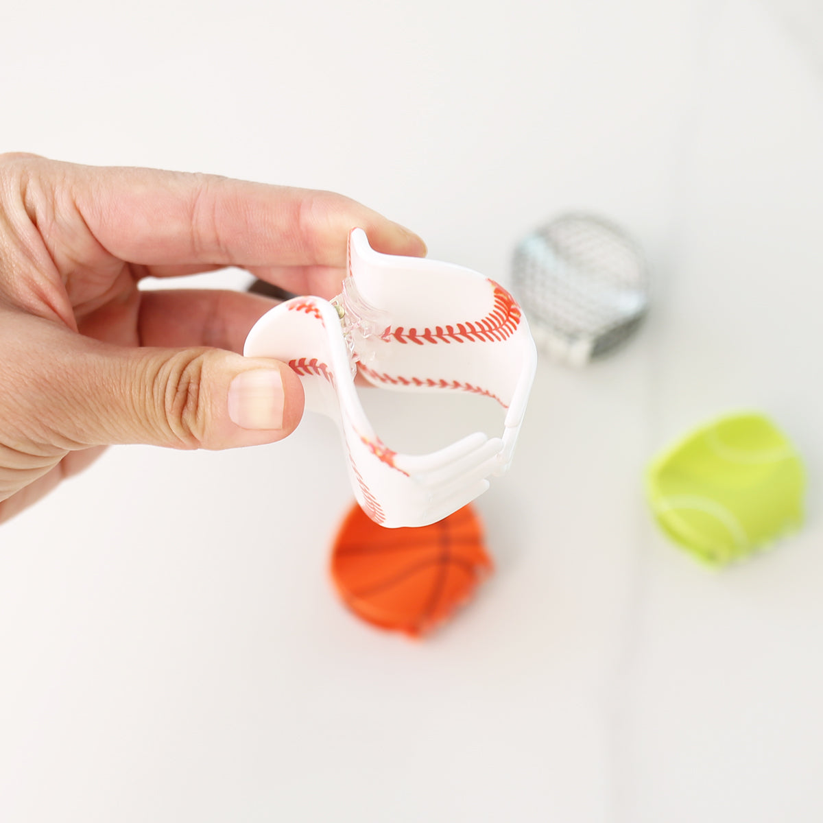 Sports Hair Clip - Baseball