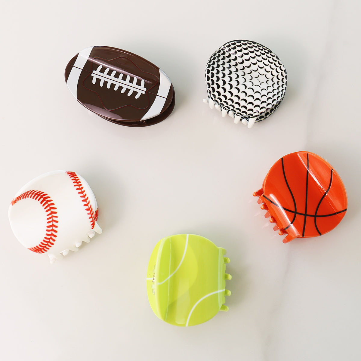 Sports Hair Clip - Basketball