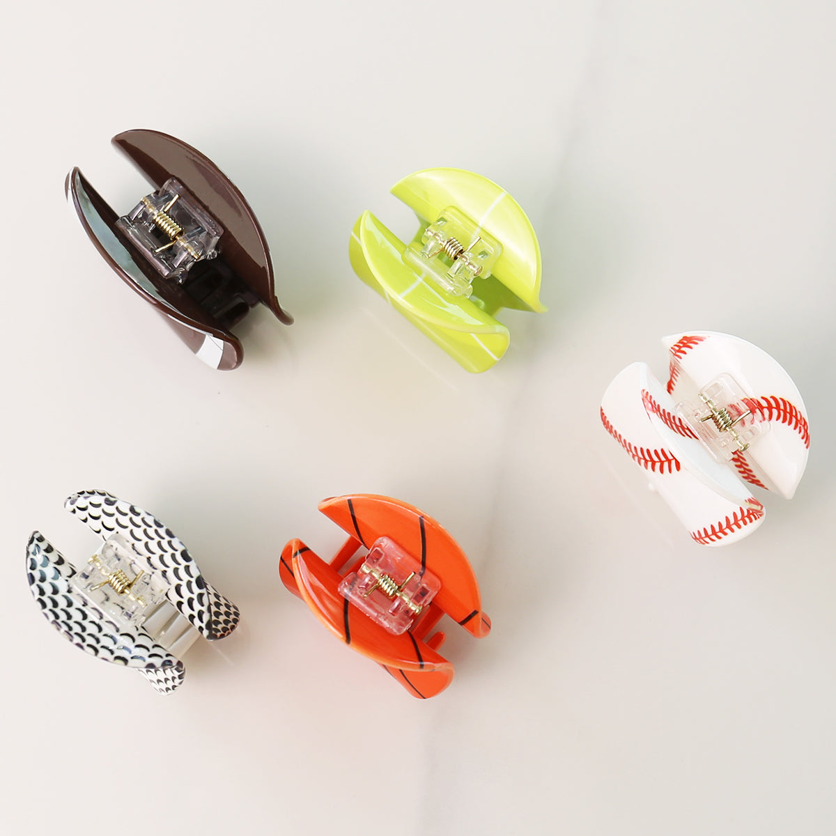 Sports Hair Clip - Tennis