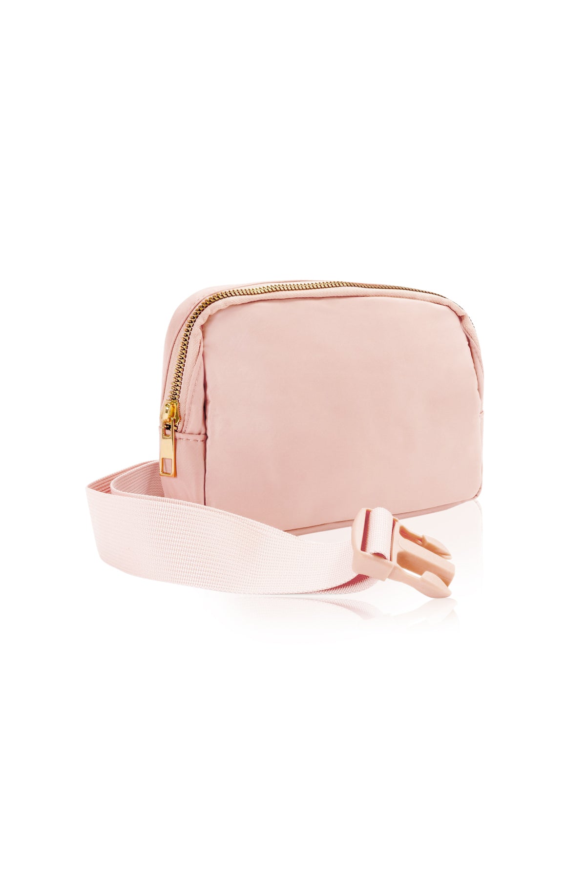 Belt Bag Waist Pouch Adjustable Strap Running Travel Fanny Pack - Pink