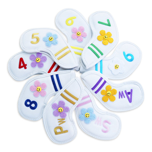 Golf Iron Covers Set with Numbers