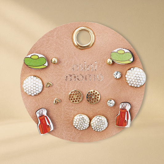 Sports Earring Multi Set - Golf