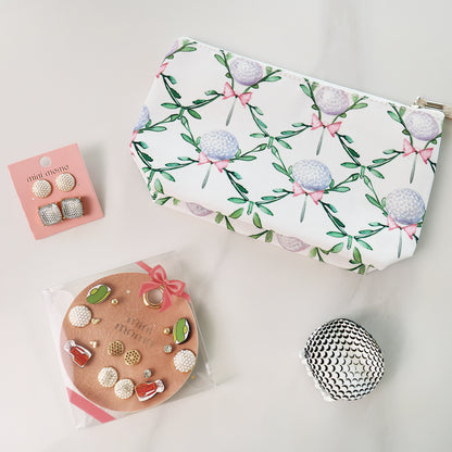 Small Makeup Pouch - Golf