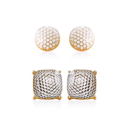 Sports Earring Duo Set - Golf