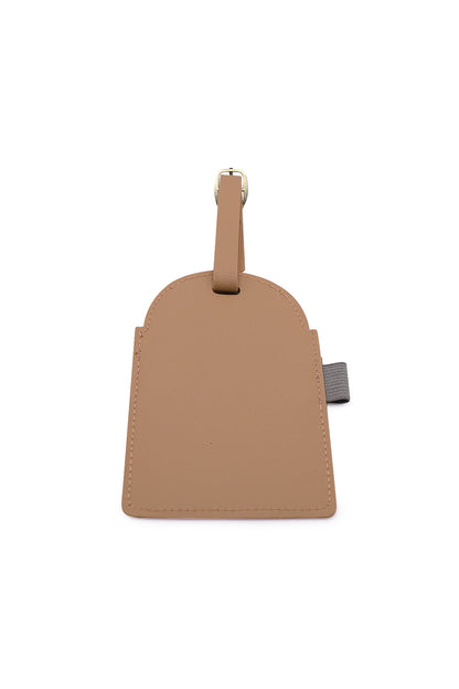 Golf Tee Holder Belt Hanger Bag Tag Charm Organizer - Beige