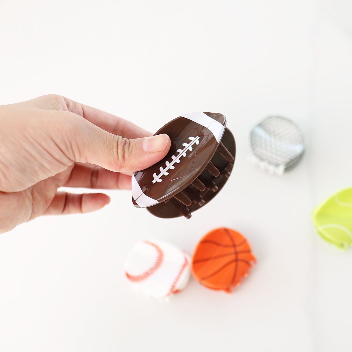 Sports Hair Clip - Football