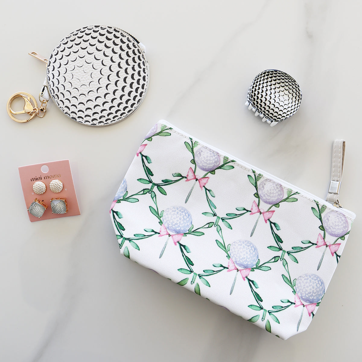 Sports Hair Clip - Golf