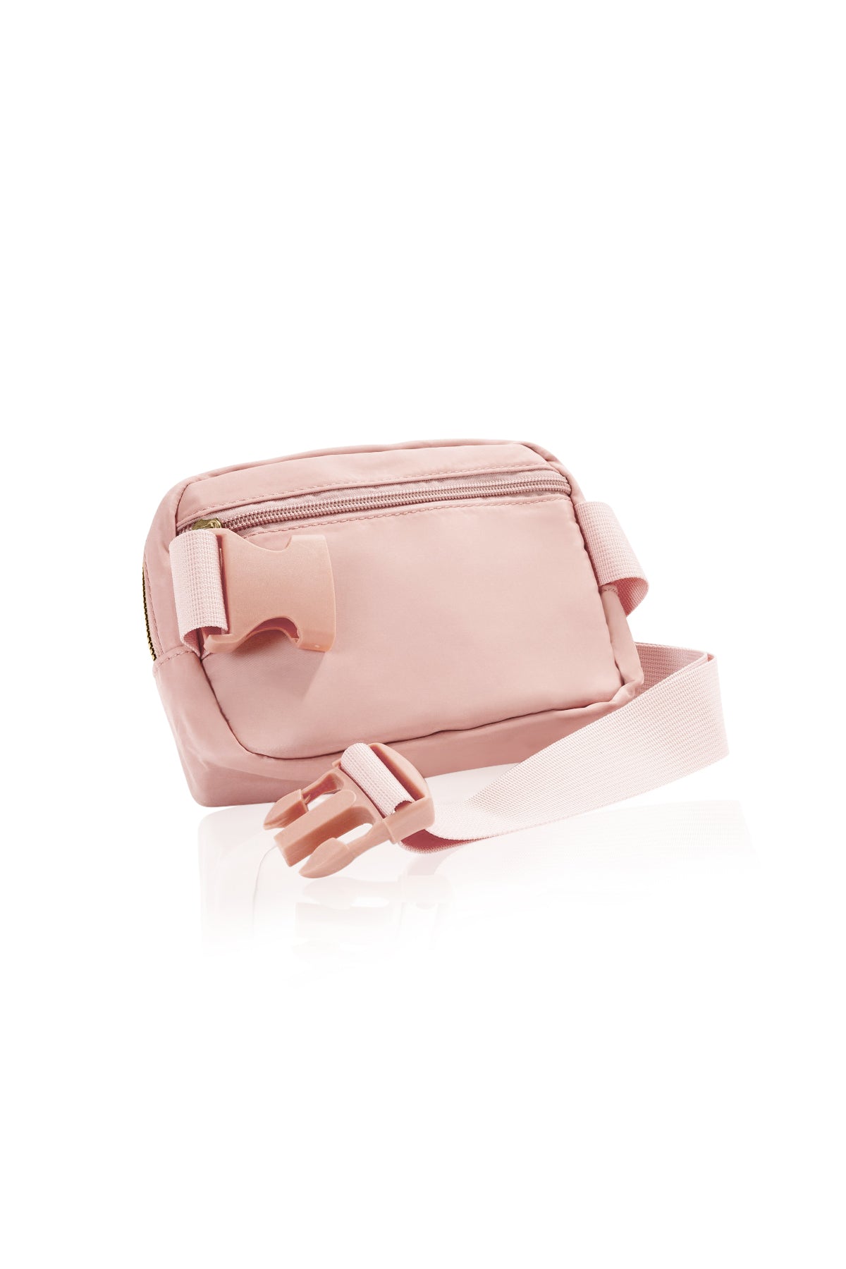 Belt Bag Waist Pouch Adjustable Strap Running Travel Fanny Pack - Pink