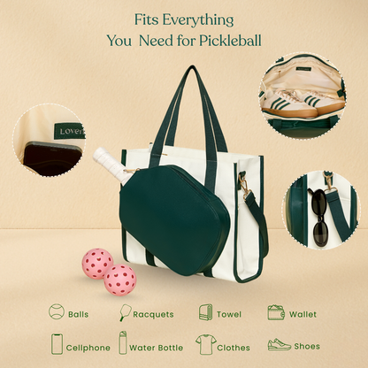 Pickleball Tote Bag - Navy