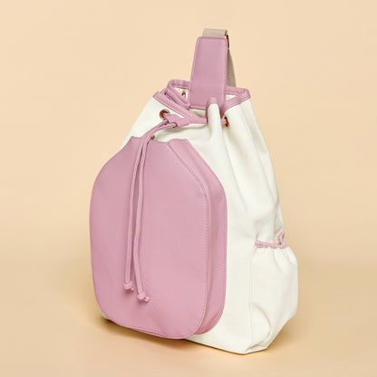 🕒 Pre-Order Pickleball Sling Bag - Large Capacity, Stylish, Eco-Friendly - Pink