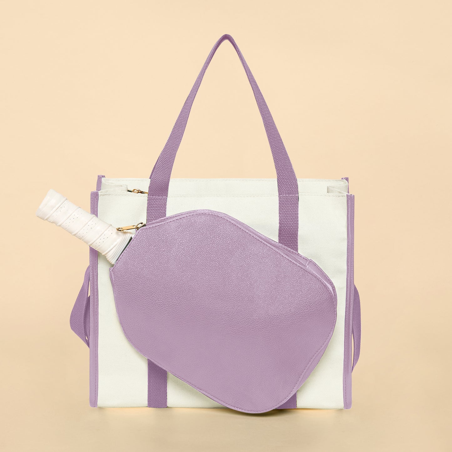 Pickleball Tote Bag - Lavender