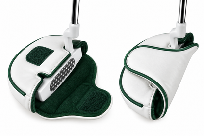 Golf Putter Cover - White/Green